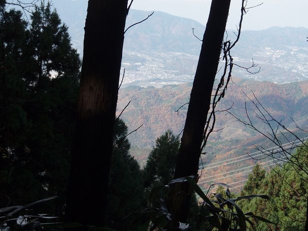 高野山標識眺望