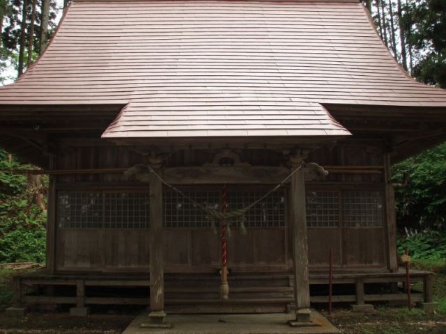 鶴形神社②