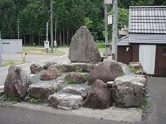 本陣跡」の石碑