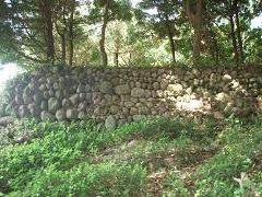 鶴亀城跡石垣