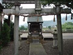 天満宮」の小さな祠