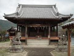 左手に「須賀神社」