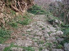 比屋根坂の石畳道