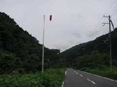 道路幅を示す矢印