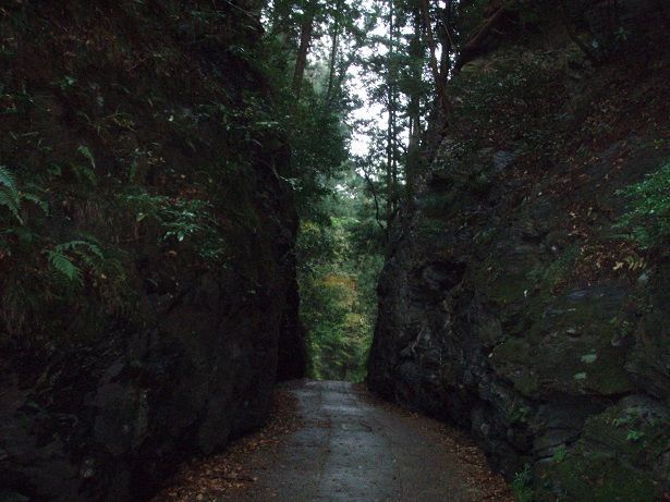 巨岩の道