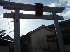 積川神社の鳥居